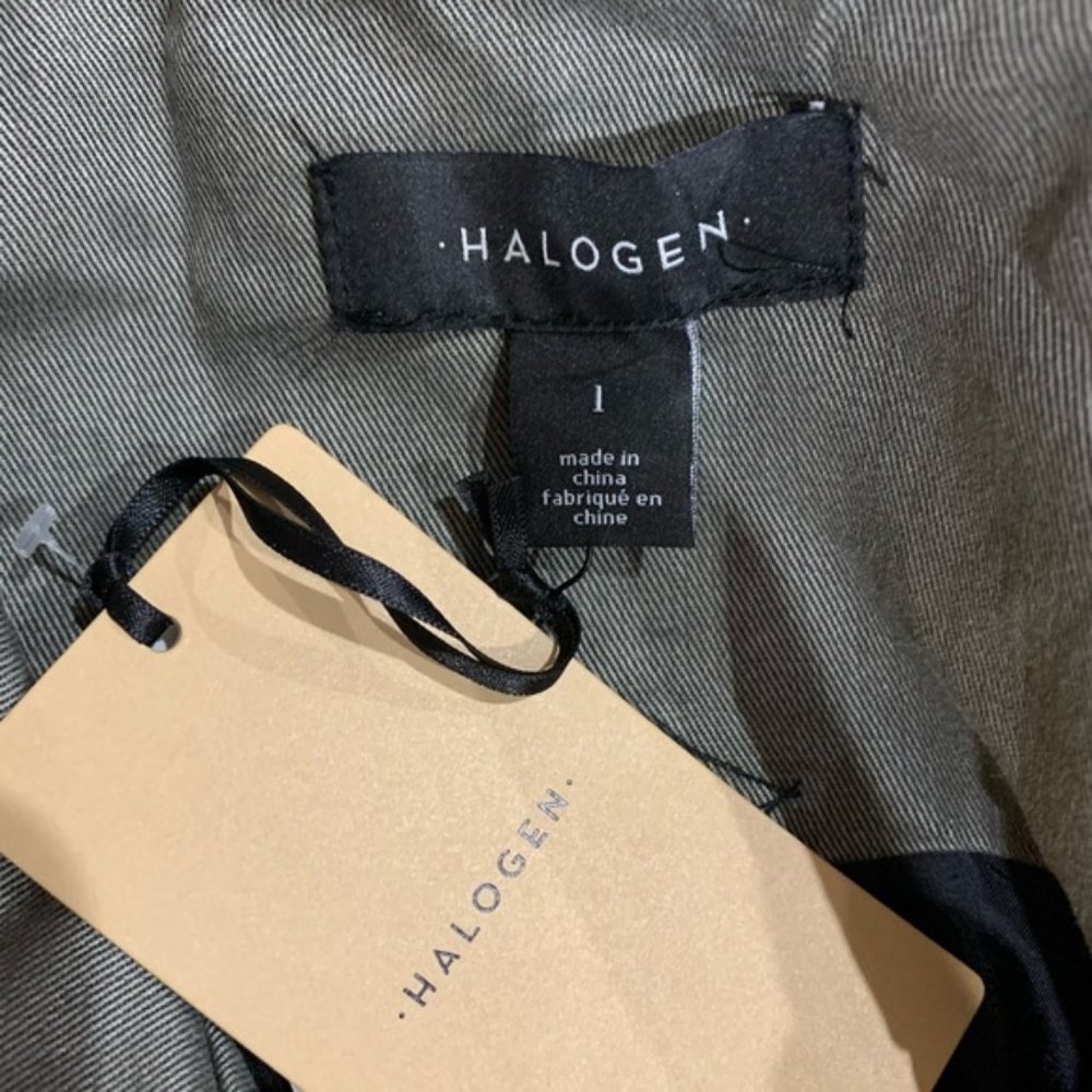 Halogen Drawstring Waist Washed Parka - Picture 7 of 8